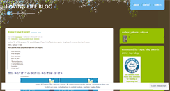 Desktop Screenshot of lovinglifeblog.com